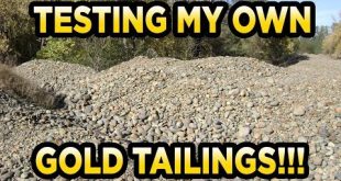 2018 Year End Tailings Clean Up w/ The Gold Cube