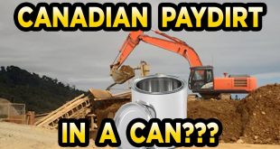PanInACanPaydirt.com Small Can