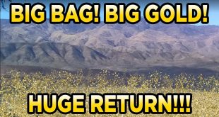 PaystreakProspecting.com 7.5lb Rich Cons Bag Gold Paydirt Review #217