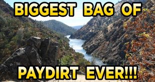 RoaringCampGold.com 13-15lb Bag Gold Paydirt Review #213