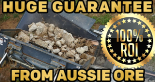 RockandOre.com 100% ROI Crushed Ore Bag Gold Paydirt Review #315