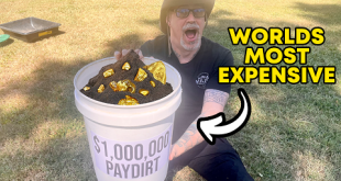 How Much GOLD In a Million Dollar Bucket of Paydirt?