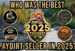 2025 Paydirt Championship - The Best Paydirt Seller of the Year